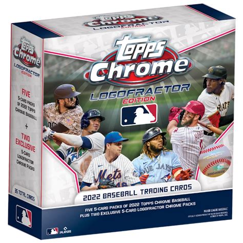 2022 Topps Chrome Logofractor Edition Baseball Checklist, Boxes