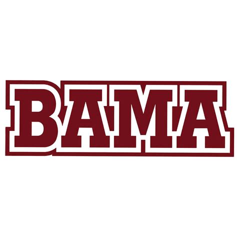 Bama Car Magnet | University of Alabama Supply Store