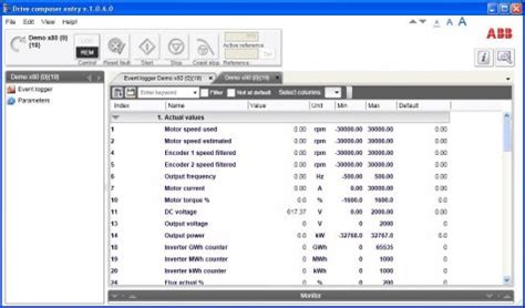 Drive composer entry Download - Drive composer is a start-up and maintenance tool for ABB's ...