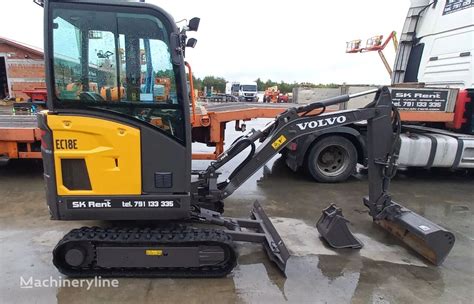 Volvo EC18E mini excavator for sale Poland Rokiciny, VT39083