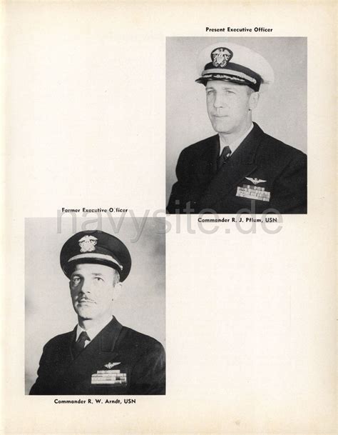 USS Bataan (CVL 29) WestPac Cruise Book 1952-53 - Command