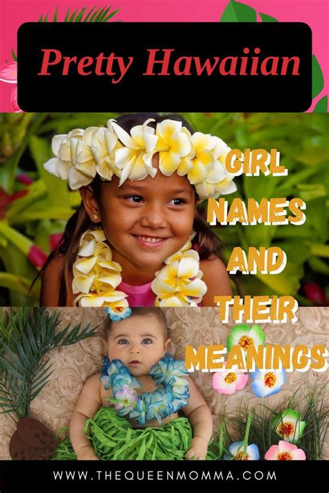 107 Pretty Hawaiian Girl Names and Their Meanings in 2022 | Hawaiian ...