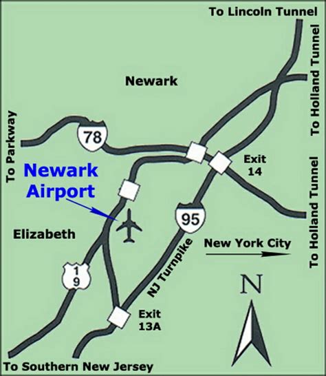 Airport Terminal Maps - Minneapolis, New Orleans, New York, Newark Airports