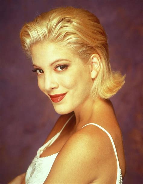 TORI SPELLING in BEVERLY HILLS, 90210 -1990-. Photograph by Album - Pixels