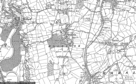 Old Maps of Holbrook, Derbyshire - Francis Frith