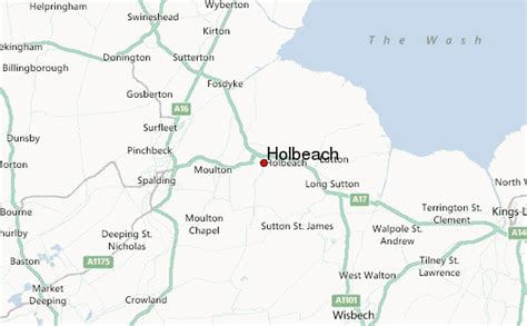 Holbeach Regional Map | Lincolnshire, Map, Moulton