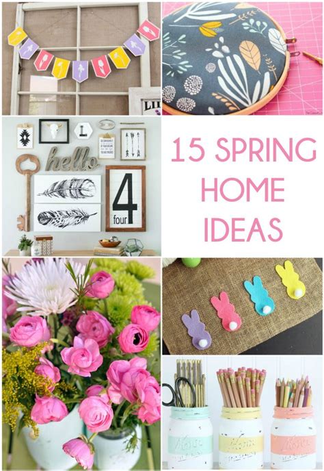 Great Ideas -- 15 Spring Home Ideas!