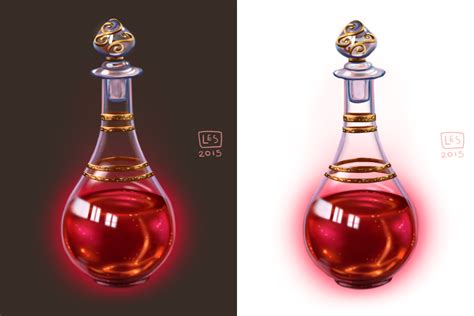 Small Items__Potion Vial by BlackBirdInk on DeviantArt