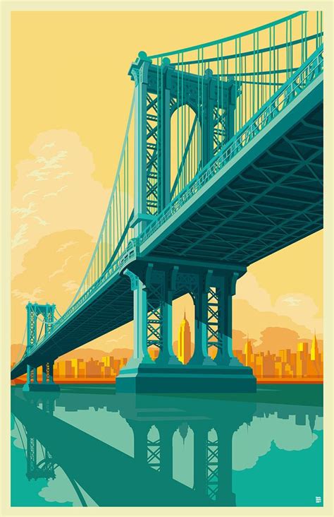 Puente de Brooklyn Hetris C. Bridge Canvas, Bridge Art, Bridge Icon ...