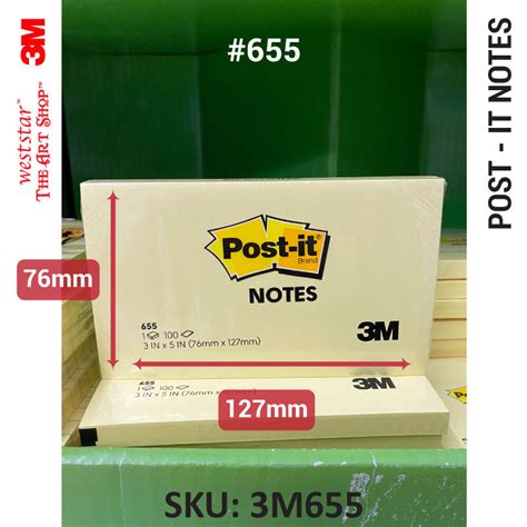 3M Post It Notes Yellow