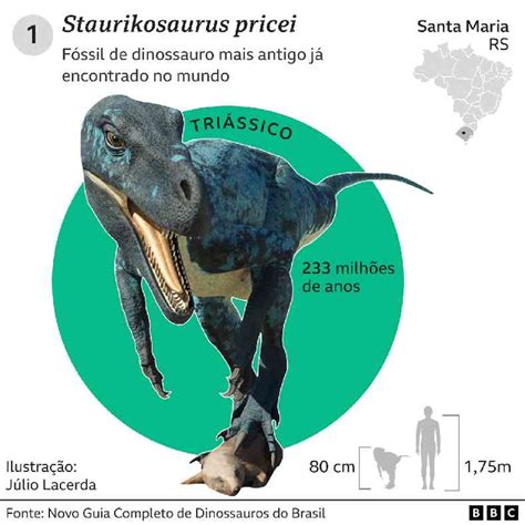 As fascinantes histórias de 7 dinossauros encontrados no Brasil - Ciência - Estado de Minas