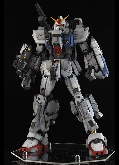 GUNDAM GUY: MG 1/100 Gundam Ground Type - Custom Build