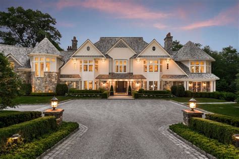 Estate of the Day: $11.4 Million Stone and Clapboard Mansion in Greenwich, Connecticut - Exotic ...