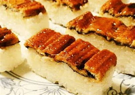 Easy Box-Pressed Eel Sushi Recipe by cookpad.japan - Cookpad