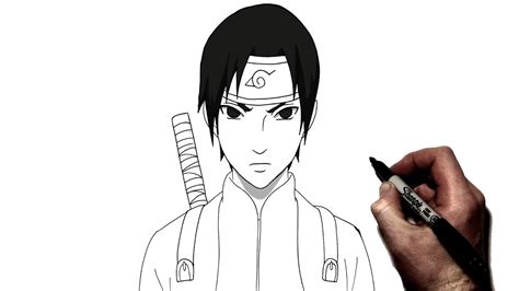 How To Draw Sai | Step By Step | Naruto - YouTube