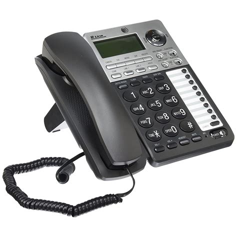 AT&T ML17939 2-Line Corded Telephone with Digital Answering System and ...