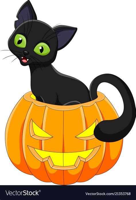 Halloween Cartoon Cats