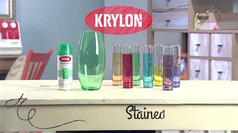 Krylon® Spray Paint | DIY Stained Glass Project How-To - YouTube