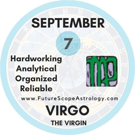 September 7 Zodiac (Virgo) Birthday: Personality, Zodiac Sign, Compatibility, Ruling Planet ...