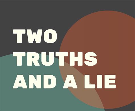 Two Truths and A Lie [02/09/20]