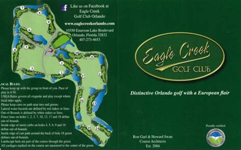 Eagle Creek Golf Club - Course Profile | Course Database