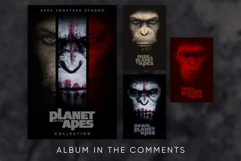 [Collection] New Planet of the Apes Trilogy : r/PlexPosters