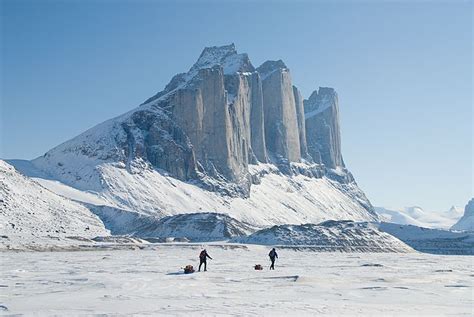 Climbing Baffin Island’s Great Sail Peak | Baffin island, Baffin, Frozen lake