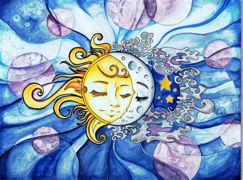 Sun and Moon by starwoodarts on DeviantArt