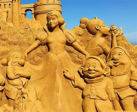 Disney Sand Castles Are Downright Magical