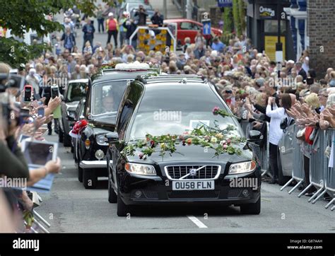 Cilla Black funeral Stock Photo - Alamy