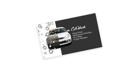 Auto Detailing Business Cards Ideas & Examples