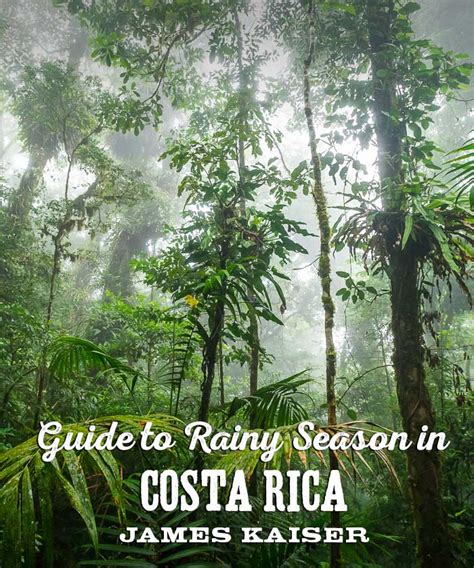 Costa Rica's Rainy Season - A Great Time to Visit! • James Kaiser