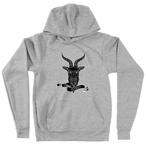 Live Deliciously Hoodie – Black Phillip Goat Hoodie