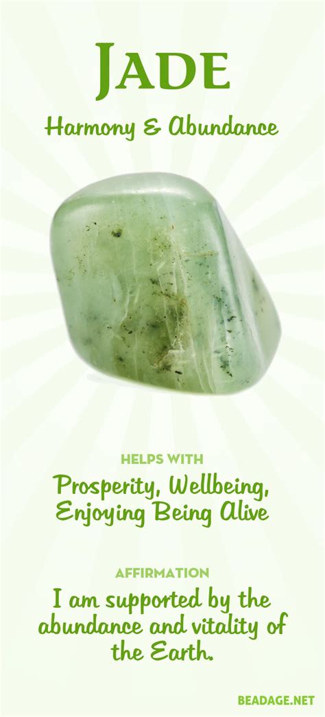 Jade meaning and properties – Artofit