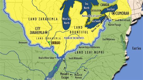 U.S. geography according to the Book of Mormon - Big Think