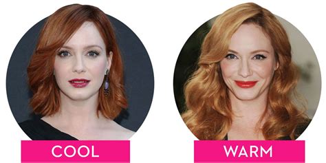 Cool vs. Warm: How the Tone of Your Hair Can Totally Change Your Look | Warm undertone hair ...