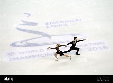 Madison Hubbell and Zachary Donohue of the United States perform during ...