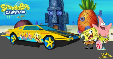 SpongeBob SquarePants Theme Car Wallpaper by MarkHarrierT99 on DeviantArt