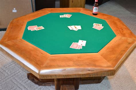 Poker Table Custom Built - Roaring Fork Custom Billiards