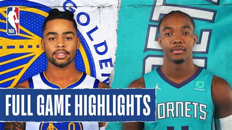 WARRIORS at HORNETS | FULL GAME HIGHLIGHTS | December 4, 2019 - YouTube