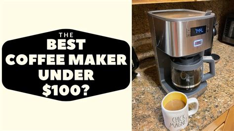 Best Coffee Maker Under $100? - GE Drip Coffee Maker Review - YouTube