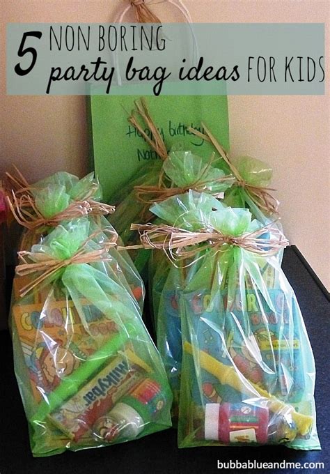 5 non-boring party bag ideas for pre-schooler to 7 year olds ...