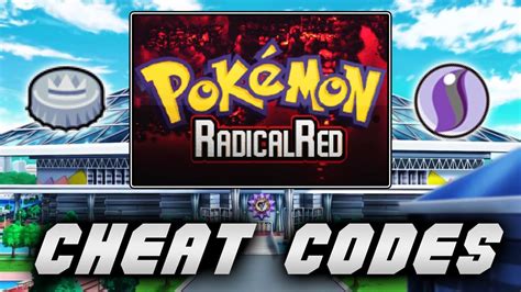 Pokemon Radical Red Cheat Codes | All Shards | Bottle Cap | All G Max ...