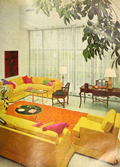 Mid century modern living room decor: Vintage home fashion with bold 60s style - Click Americana ...