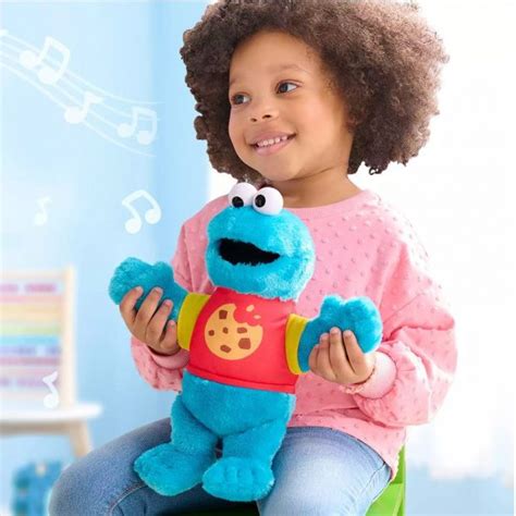 Just Play Sesame Street Sing Along Plush Cookie Monster - iCuracao.com