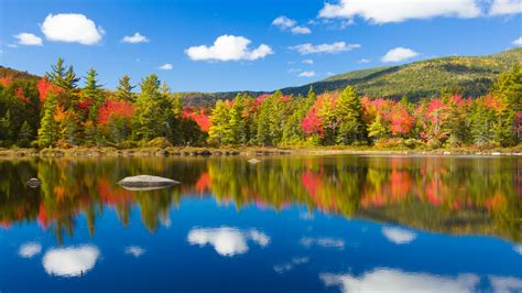 Fall By The Lake Free Stock Photo - Public Domain Pictures