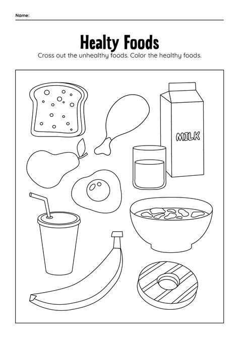 Breakfast Worksheets - 10 Free PDF Printables | Printablee
