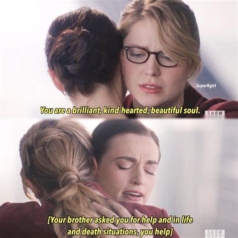 At this point, Kara must tell her the truth... I think that in this ...