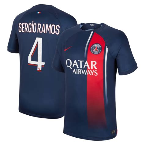 Sergio Ramos Paris Saint-Germain 23/24 Home Jersey by Nike