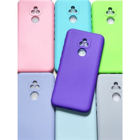 Capa Capinha Motorola Moto E7 Plus Silicone Aveludado | Shopee Brasil